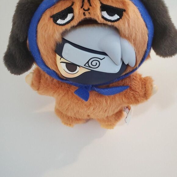 Eaki Naruto Shippuden Beast Party Series BlindBox Plush Doll Kakashi Confirm - Picture 3 of 4